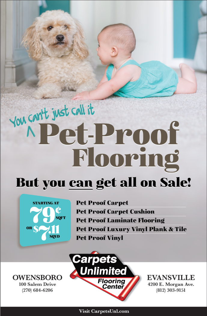 Pet proof flooring